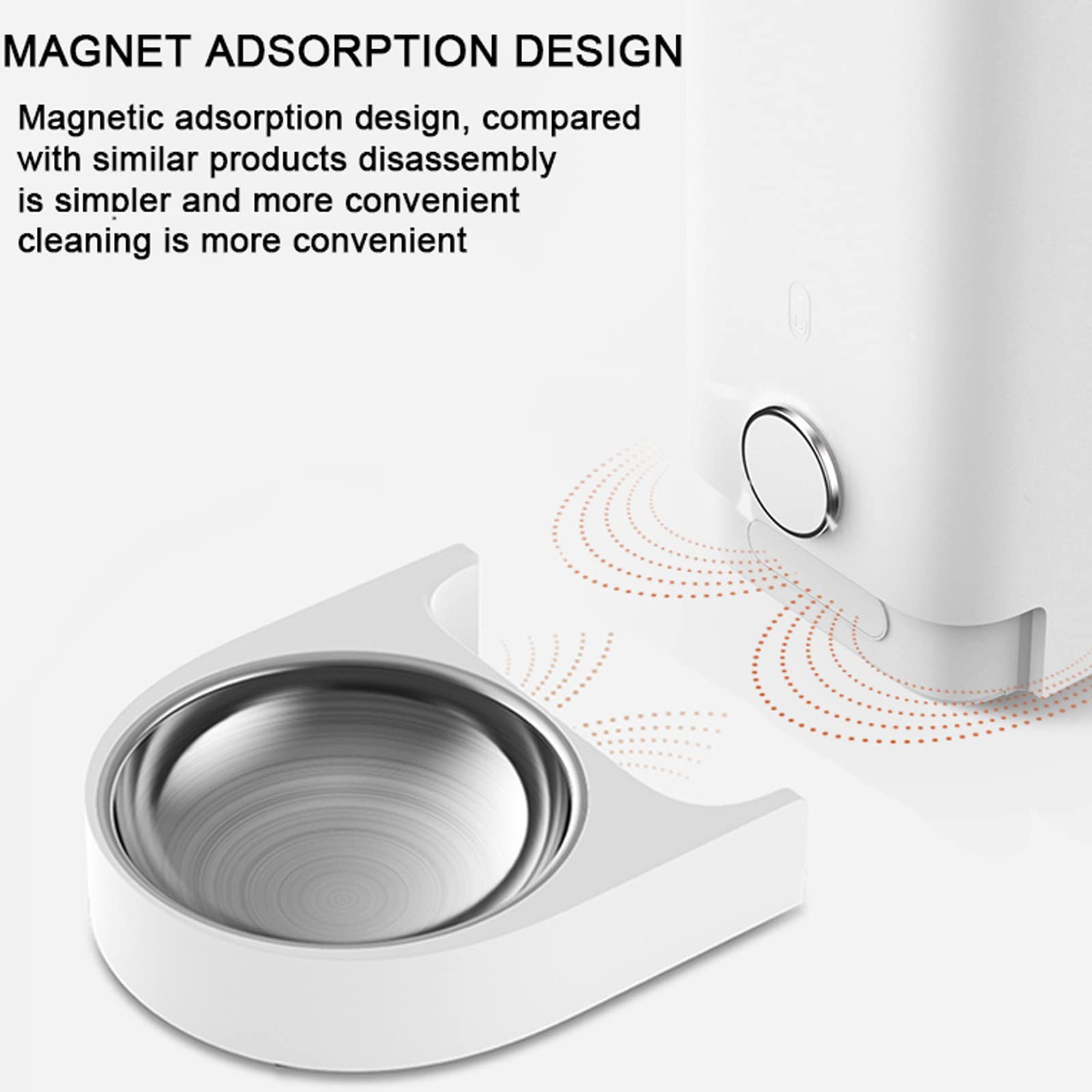 MAGNET ADSORPTION DESIGN

Magnetic adsorption design, compared with similar products disassembly is simpler and more convenient cleaning is more convenient