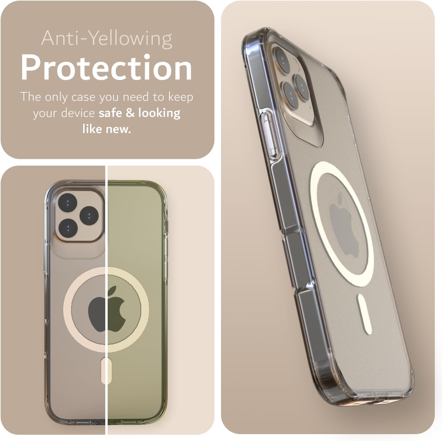 Anti-Yellowing Protection

The only case you need to keep your device safe & looking like new.