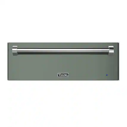 Front. Viking - 30"W. Warming Drawer-Eucalyptus - Eucalyptus.