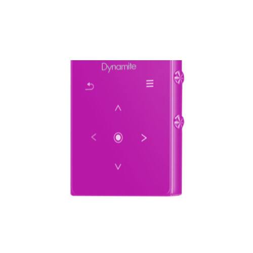 Angle. Samvix - SAMVIX Dynamite Kosher MP3 Player 8GB w/ Bluetooth, Touch, Voice Recording -Pink.