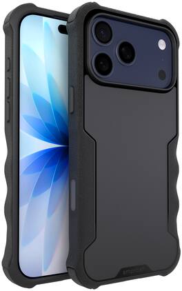 Smartish - iPhone 17 Pro Max MagSafe Case - Gripzilla Protective Magnetic Case Rugged Drop Tested Heavy Duty Grip Armor - Black Tie Affair