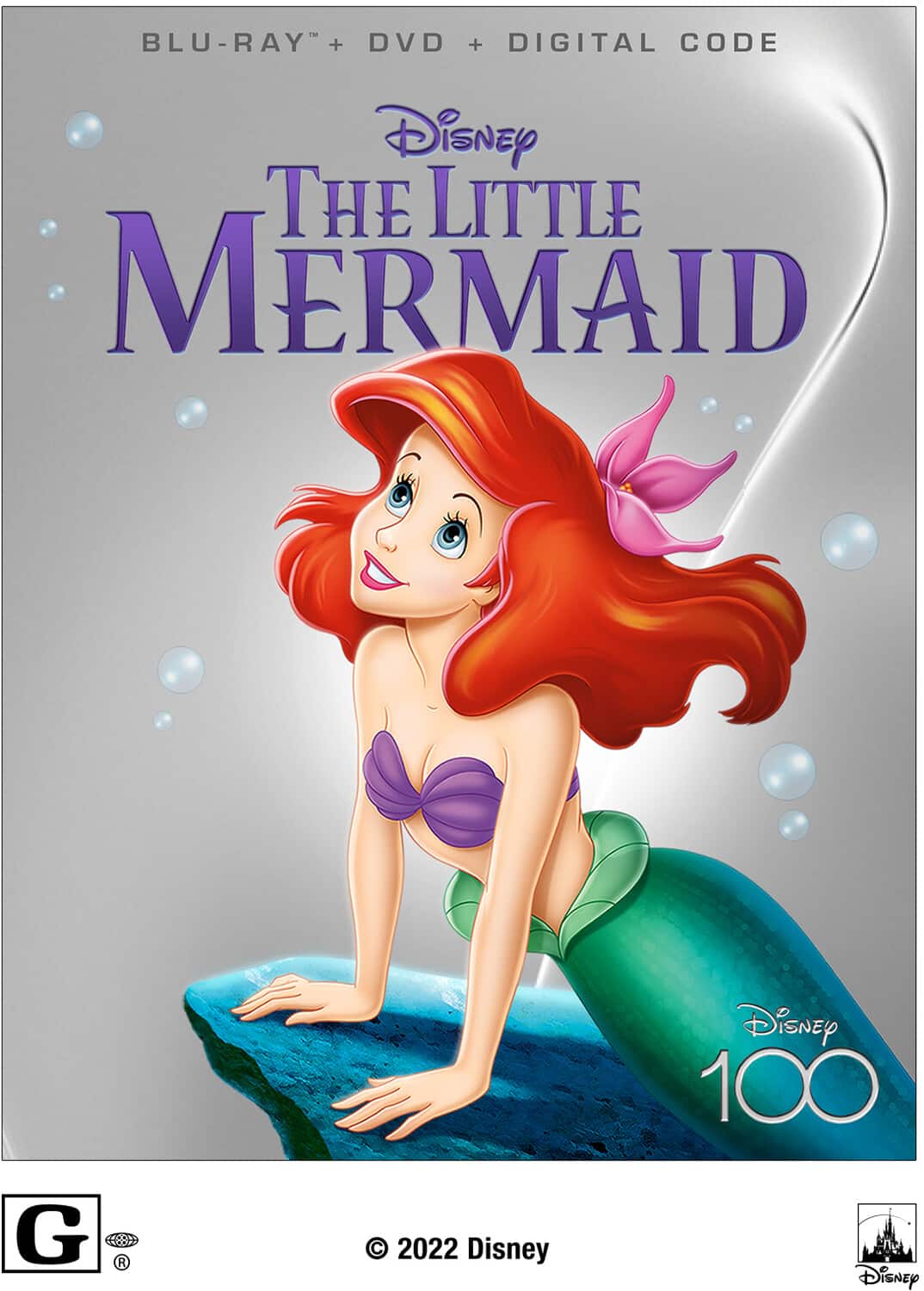 Front. The Little Mermaid (The Walt Disney Signature Collection) (Anniversary Edition)   - BLU-RAY.