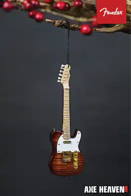 Axe Heaven - Fender Select Telecaster Mini Guitar Ornament Collectible Display Model