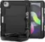 Alt View 12. SaharaCase - DEFENSE Heavy Duty Case for Apple iPad Air 10.9" (4th Generation 2020 and 5th Generation 2022) - Black.