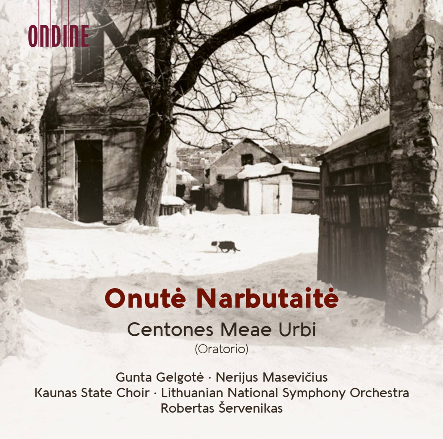 Lithuania National Symphony Orchestra - Onute Narbutaite: Centones Meae Urbi (Oratorio)   - COMPACT DISCS [CD] price history on PriceWatchPro