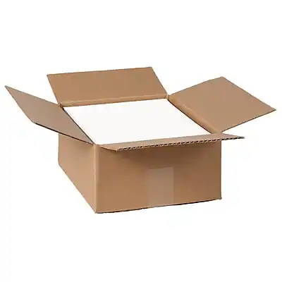 Front. Avery - TrueBlock Laser Shipping Labels, 5 1/2" x 8 1/2", 2 Labels/Sheet, 500 Sheets/Pack - Matte White.