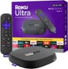 Roku Ultra 2024 | 4K/HDR10+/Dolby Vision & Atmos Streaming Device Rechargeable Backlit Voice Remote Pro Free & Live TV - Black