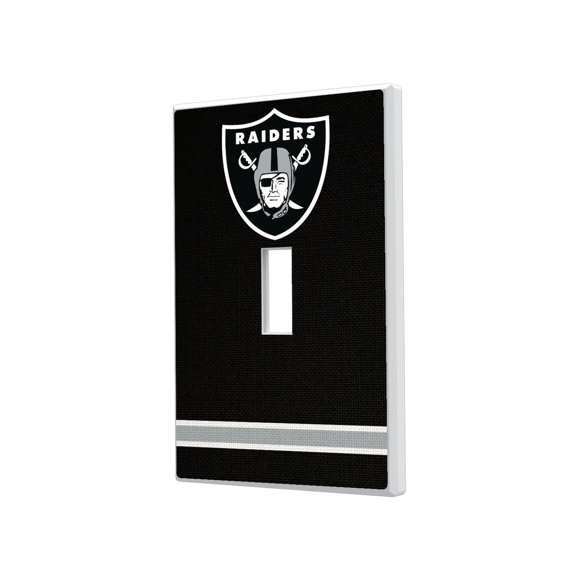 Keyscaper - Las Vegas Raiders Stripe Single Toggle Light Switch Plate - Multicolor price history on PriceWatchPro