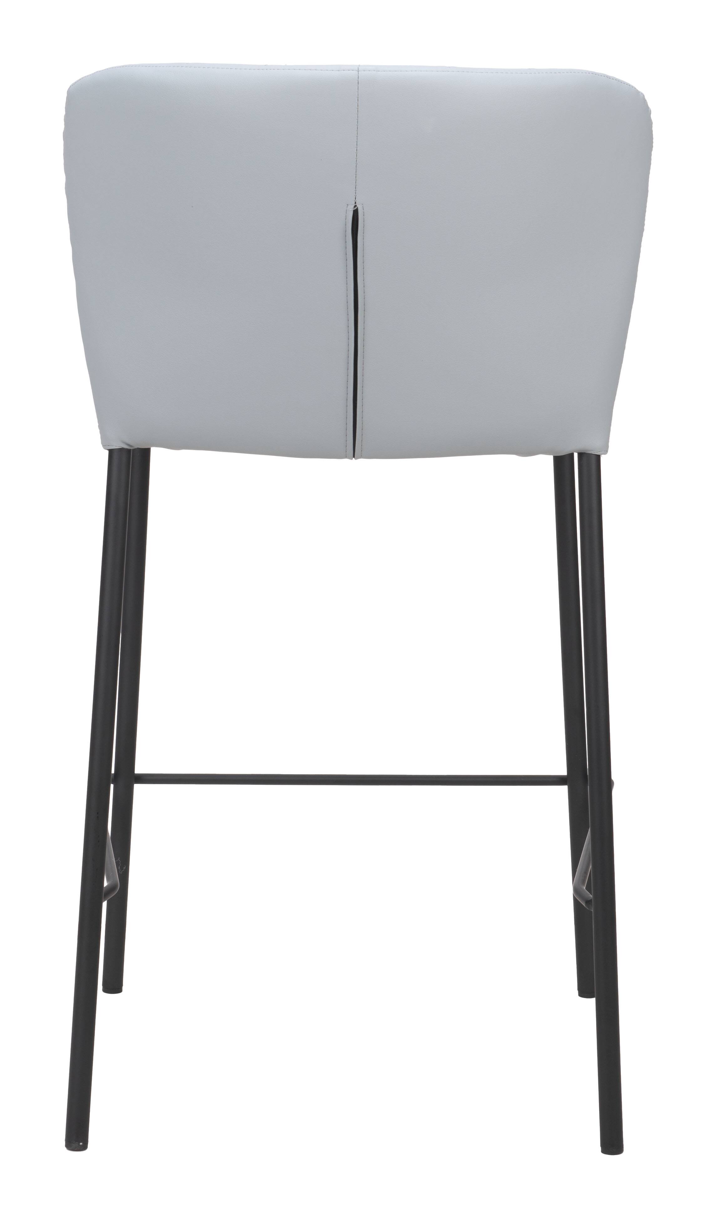 Alt View 2. Hivvago - Linz Counter Stool (Set of 2) Gray - Gray.