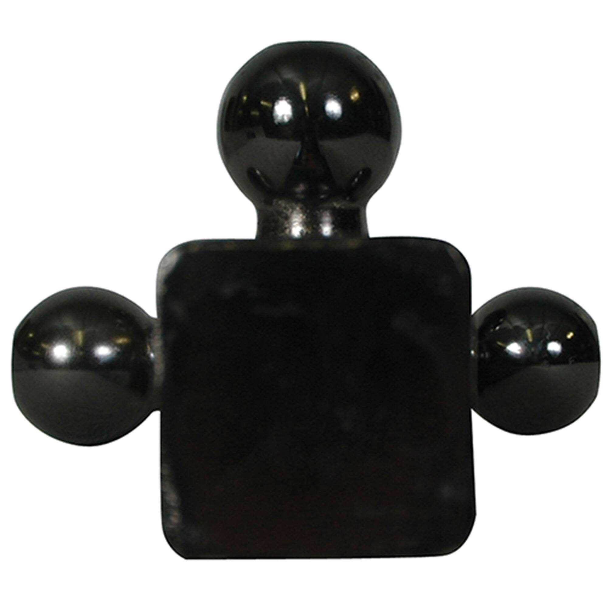 Alt View 8. Reese Towpower - Reese Towpower Tri Ball Trailer Hitch Ball Mount with Universal Fit Construction - Black.