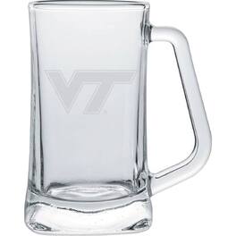 Indigo Falls - Virginia Tech Hokies 15oz. Frost Etch Glass Tankard - Multicolor