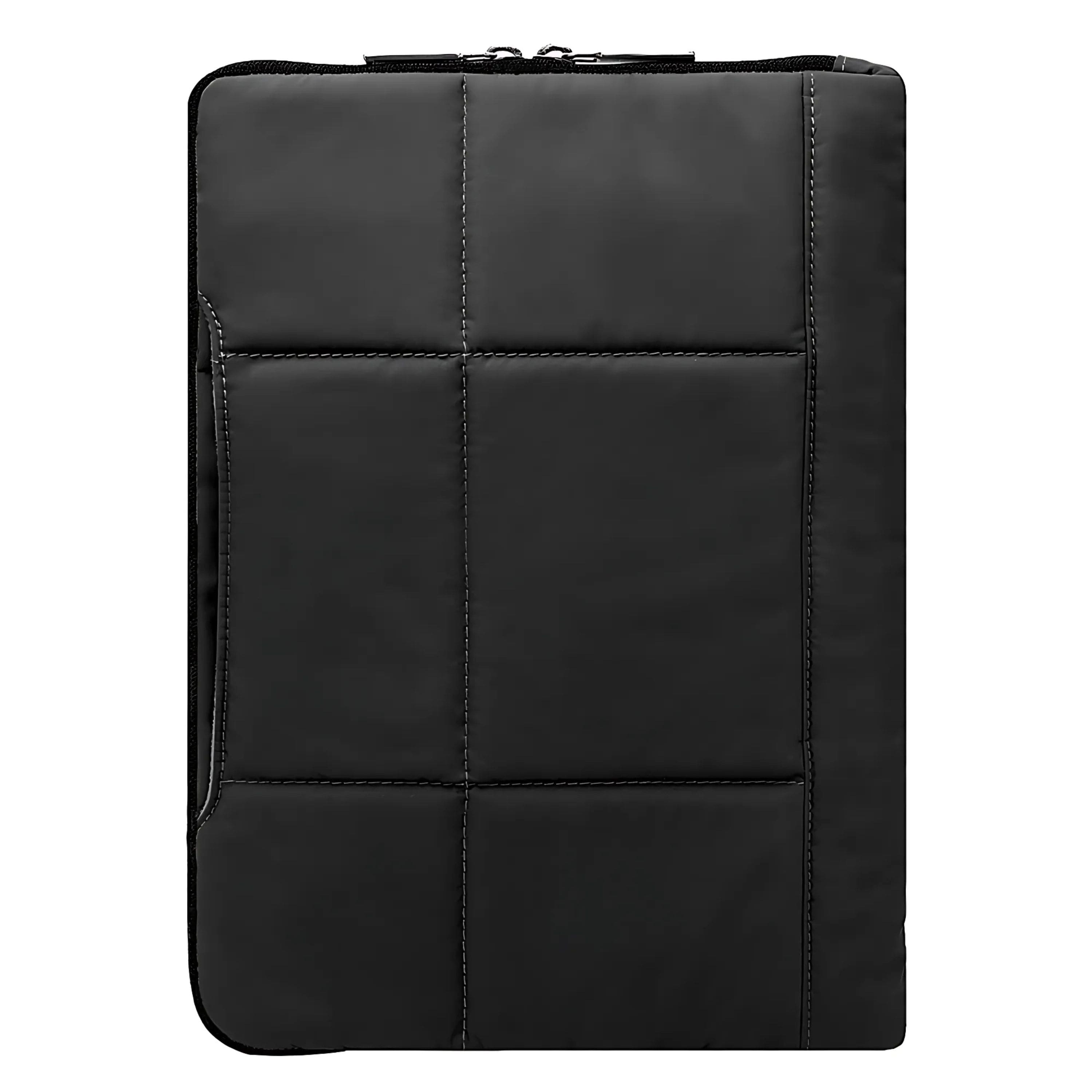Front. Kitcheniva - Soft Padded Tablet Sleeve Pouch Case For 11" Tablet - Black.