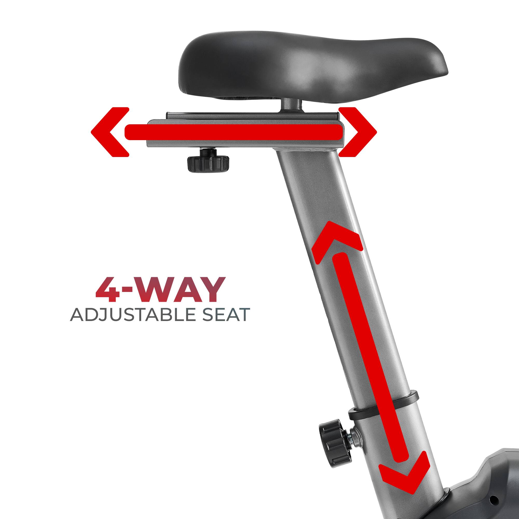 4-WAY
ADJUSTABLE SEAT