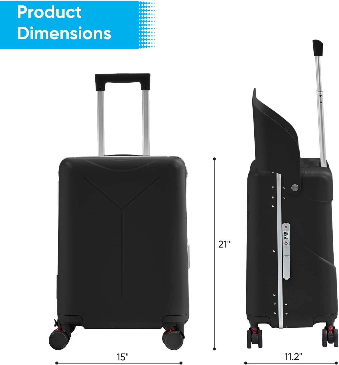 Product Dimensions: 21" (H) x 15" (W) x 11.2" (D)