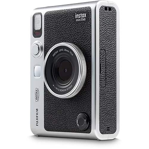 Fujifilm INSTAX MINI EVO Hybrid Instant Camera Bundle With 32GB