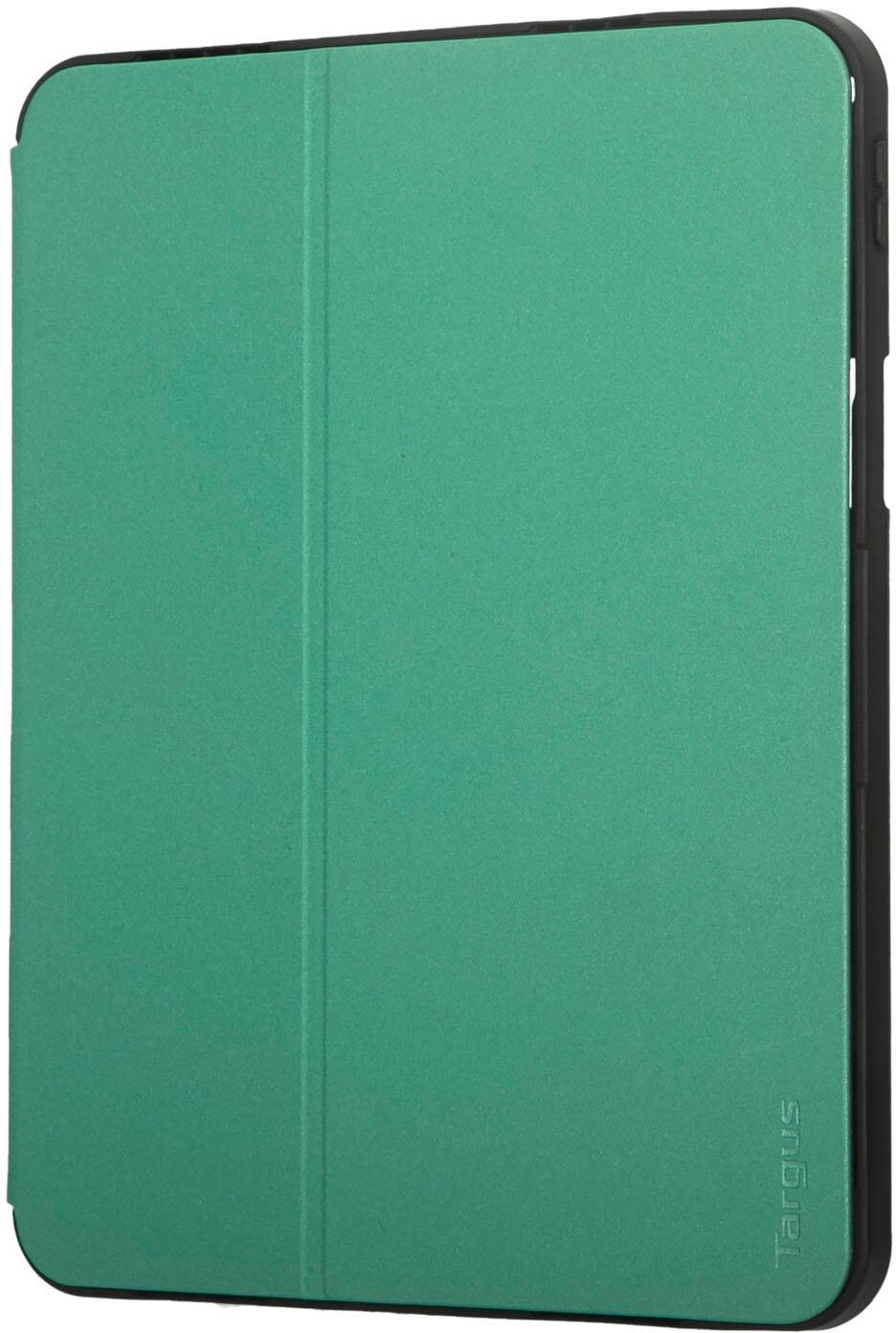 Angle. Targus - Click-In Rotating Case for iPad 11"(A16) and iPad 10.9"(10th gen.) - Green.