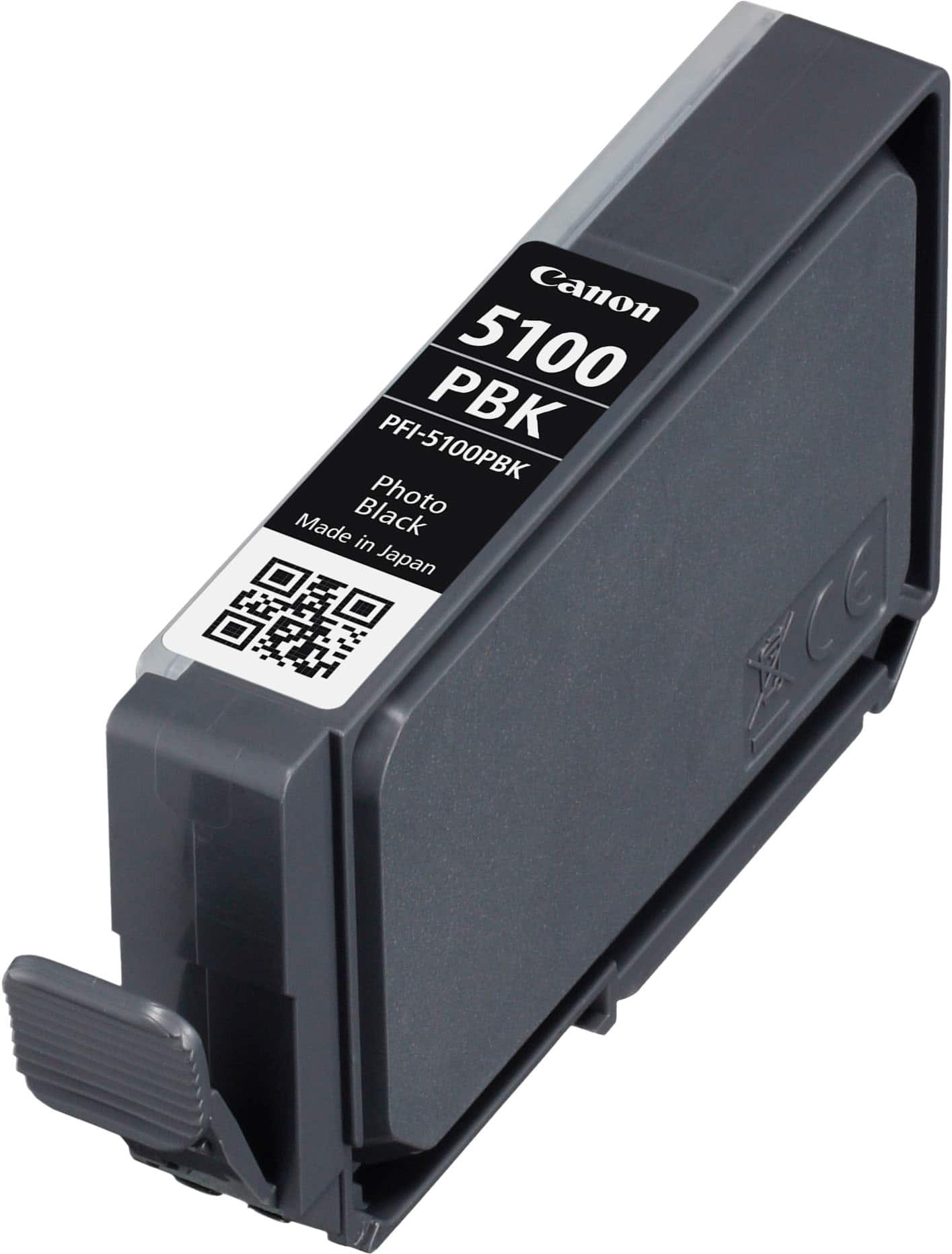 Canon - PFI-5100 AMR LUCIA PRO II Standard Capacity Ink Cartridge - Photo Black - Front_Zoom