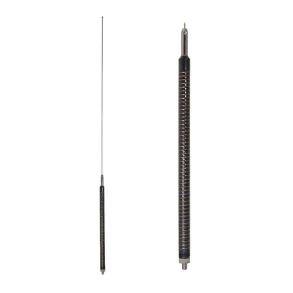 Front. Tram - Tram 719 High-power 3,000-watt Cb Antenna With 16" Bottom Load Heavy-duty Copper Coil - Black.