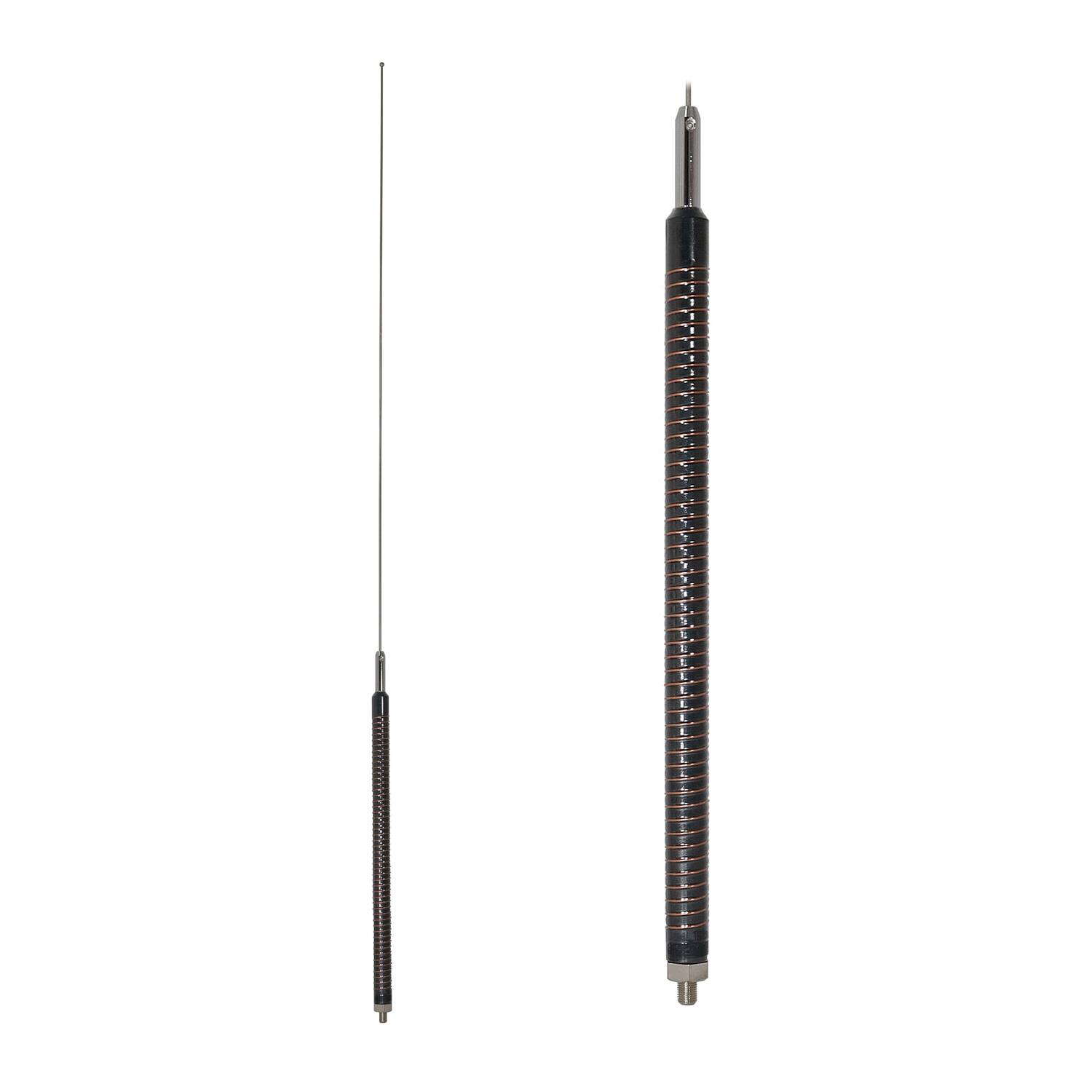 Tram - 719 High-power 3,000-watt Cb Antenna With 16" Bottom Load Heavy-duty Copper Coil - Black