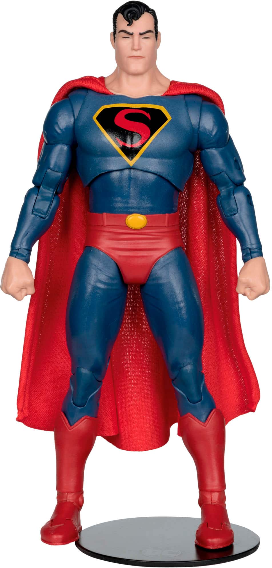 Alt View 2. McFarlane Toys - DC Multiverse Superman (Classic Animation 1940) 7" Action Figure.
