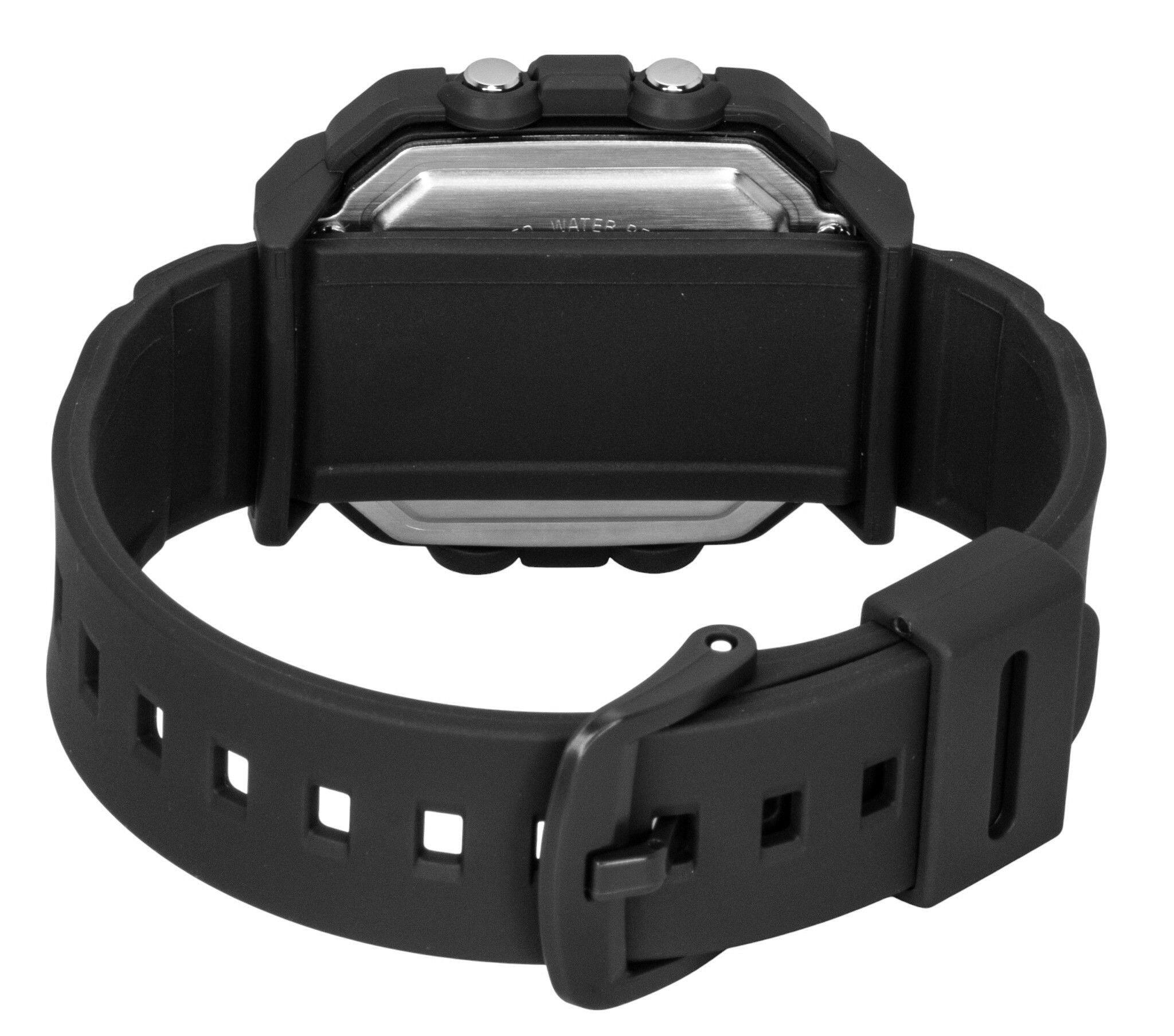 Back. Casio - Baby-G Plus Digital Plastic Strap Quartz BGD-10KH-2C 100M Women's Watch With Special Holder - Black.