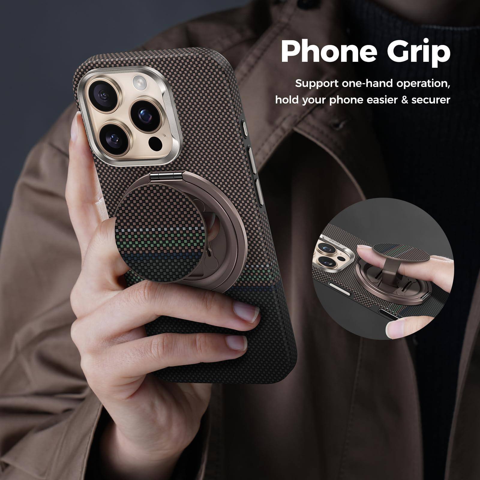 Phone Grip

Support one-hand operation, hold your phone easier & securer