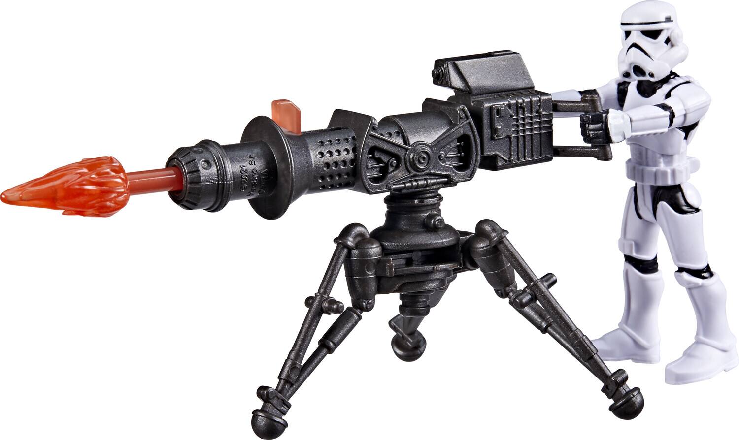 Alt View 1. Hasbro - Hasbro Collectibles - Star Wars Mission Fleet - Stormtrooper Imperial Cannon Assault   - Collectibles - Multicolor.