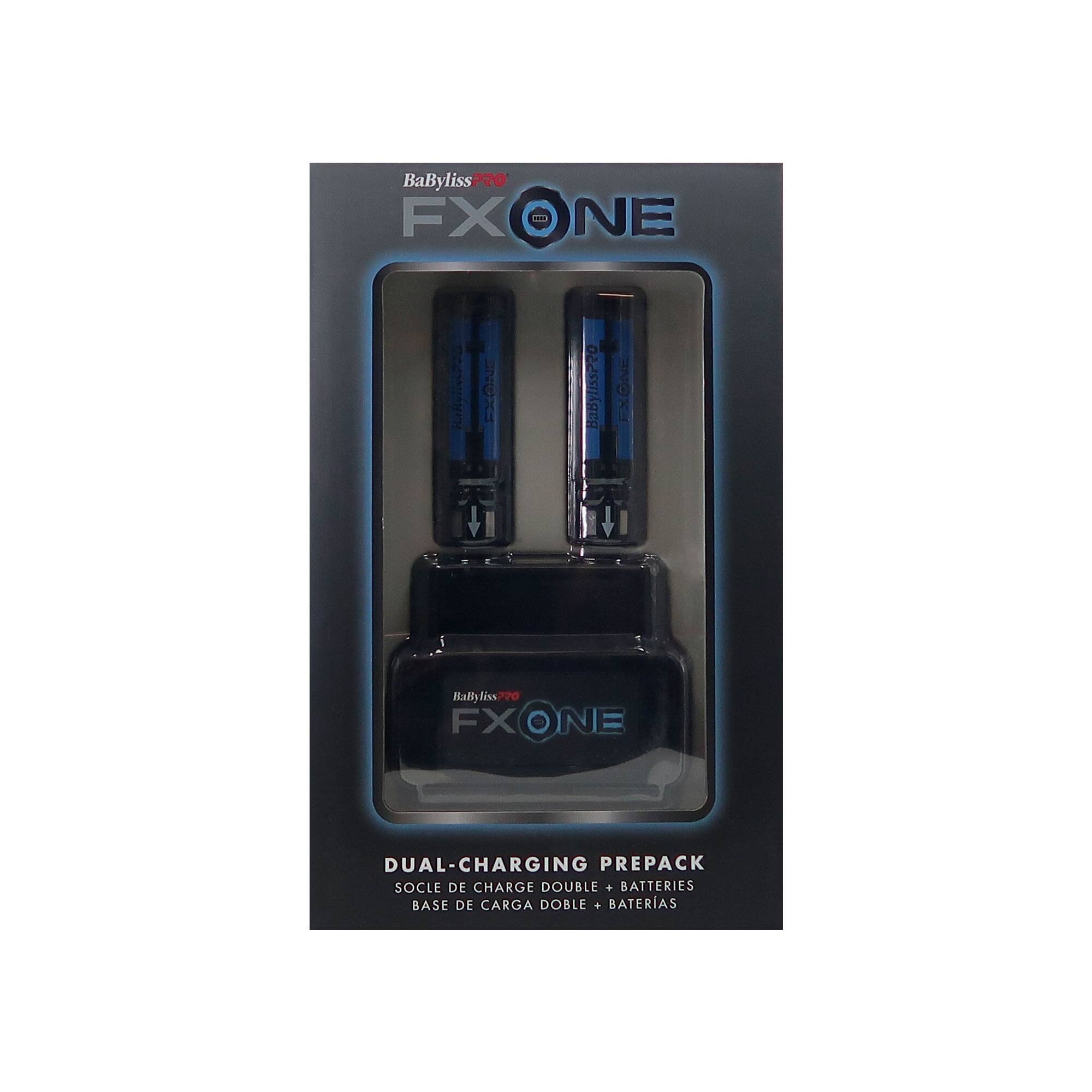 BaByliss FX ONE  
DUAL-CHARGING PREPACK  
SOCCLE DE CHARGE DOUBLE + BATTERIES  
BASE DE CARGA DOBLE + BATERÍAS