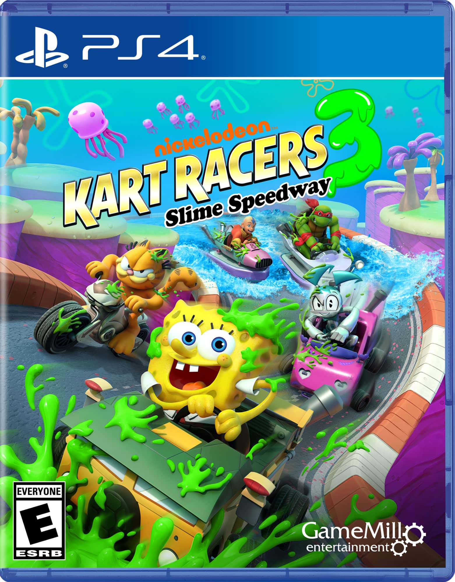 Front. GameMill Entertainment - Nickelodeon Kart Racers 3 Slime Speedway.