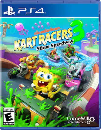Front. GameMill Entertainment - Nickelodeon Kart Racers 3 Slime Speedway. - E (Everyone)