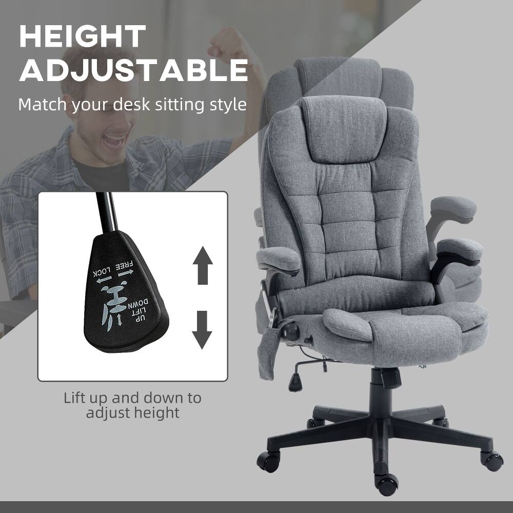 HEIGHT ADJUSTABLE  
Match your desk sitting style  

FREE LOCK  
LIFT UP  
Lift up and down to adjust height