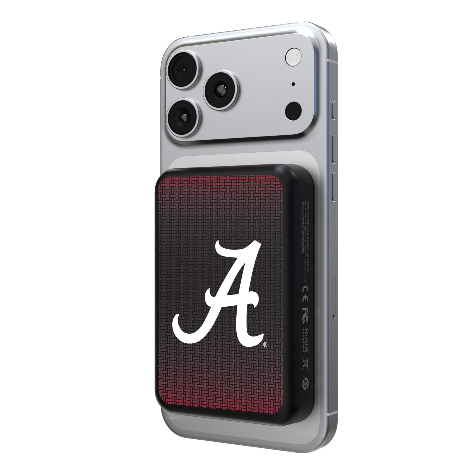 Keyscaper - Alabama Crimson Tide Wireless Magnetic Power Bank - Black price history on PriceWatchPro