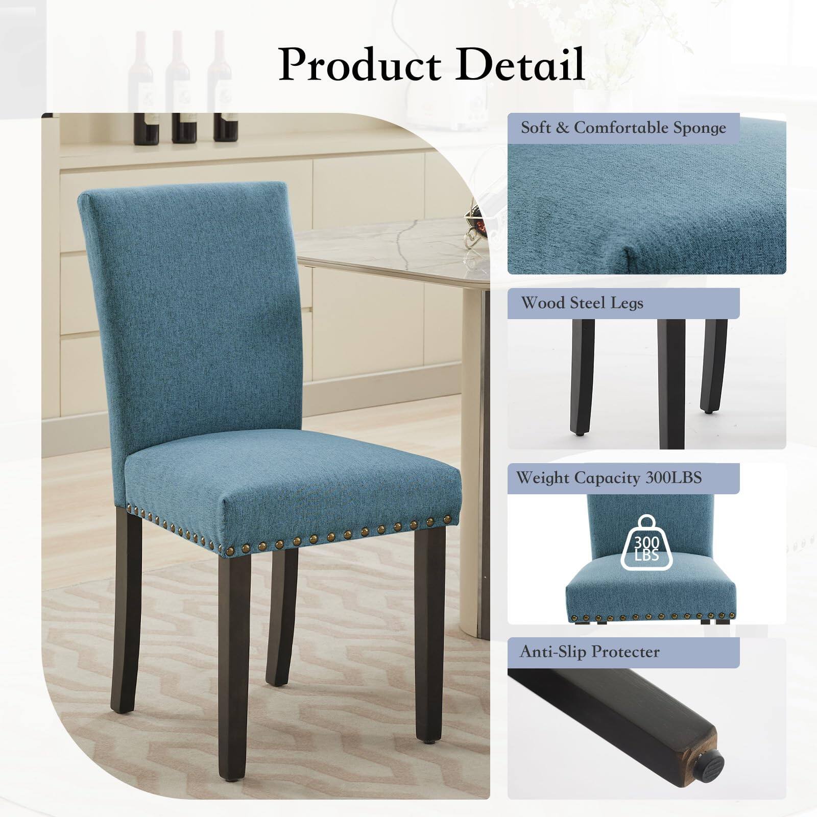 Product Detail

- Soft & Comfortable Sponge
- Wood Steel Legs
- Weight Capacity 300LBS
- Anti-Slip Protector