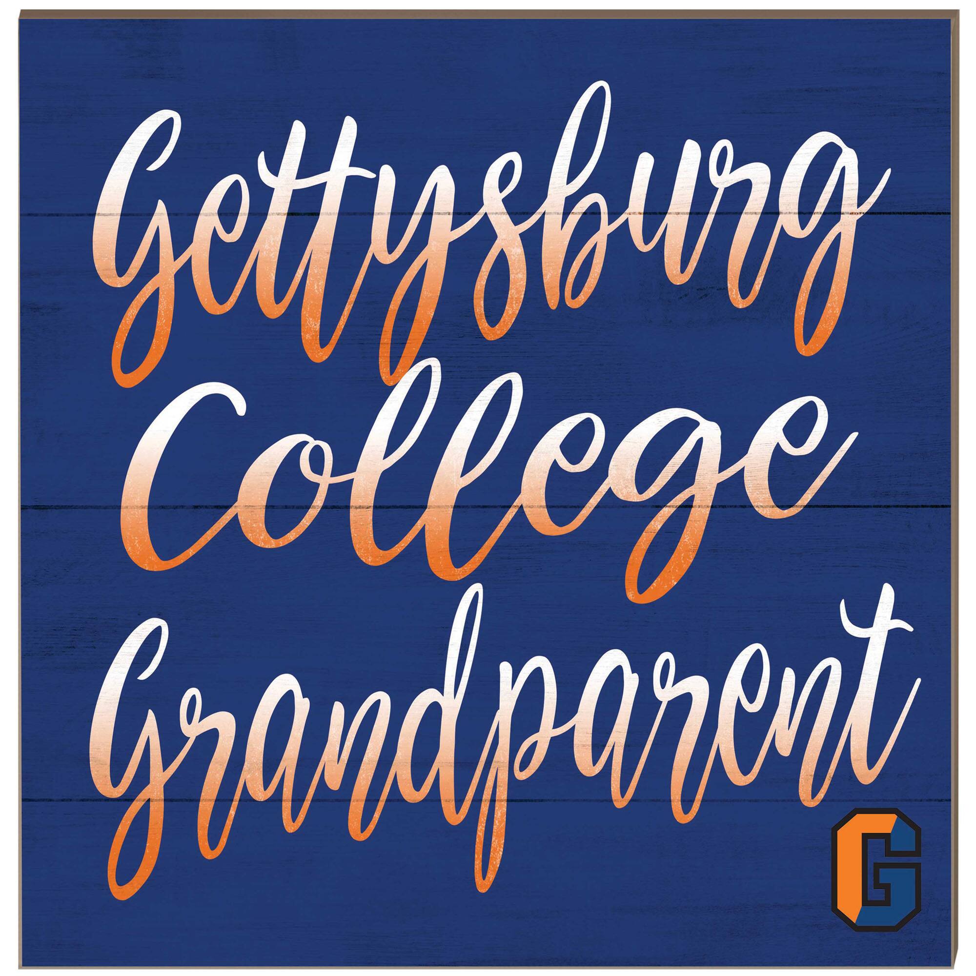 Gettysburg Bullets 10'' x 10'' Grandparent Plaque