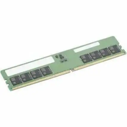 Front. Lenovo - Lenovo 32GB DDR5 SDRAM Memory Module - For Desktop PC - 32 GB - DDR5-4800/PC5-38400 DDR5 SDRAM - 4800 MHz - Unbuffered - Unknown.
