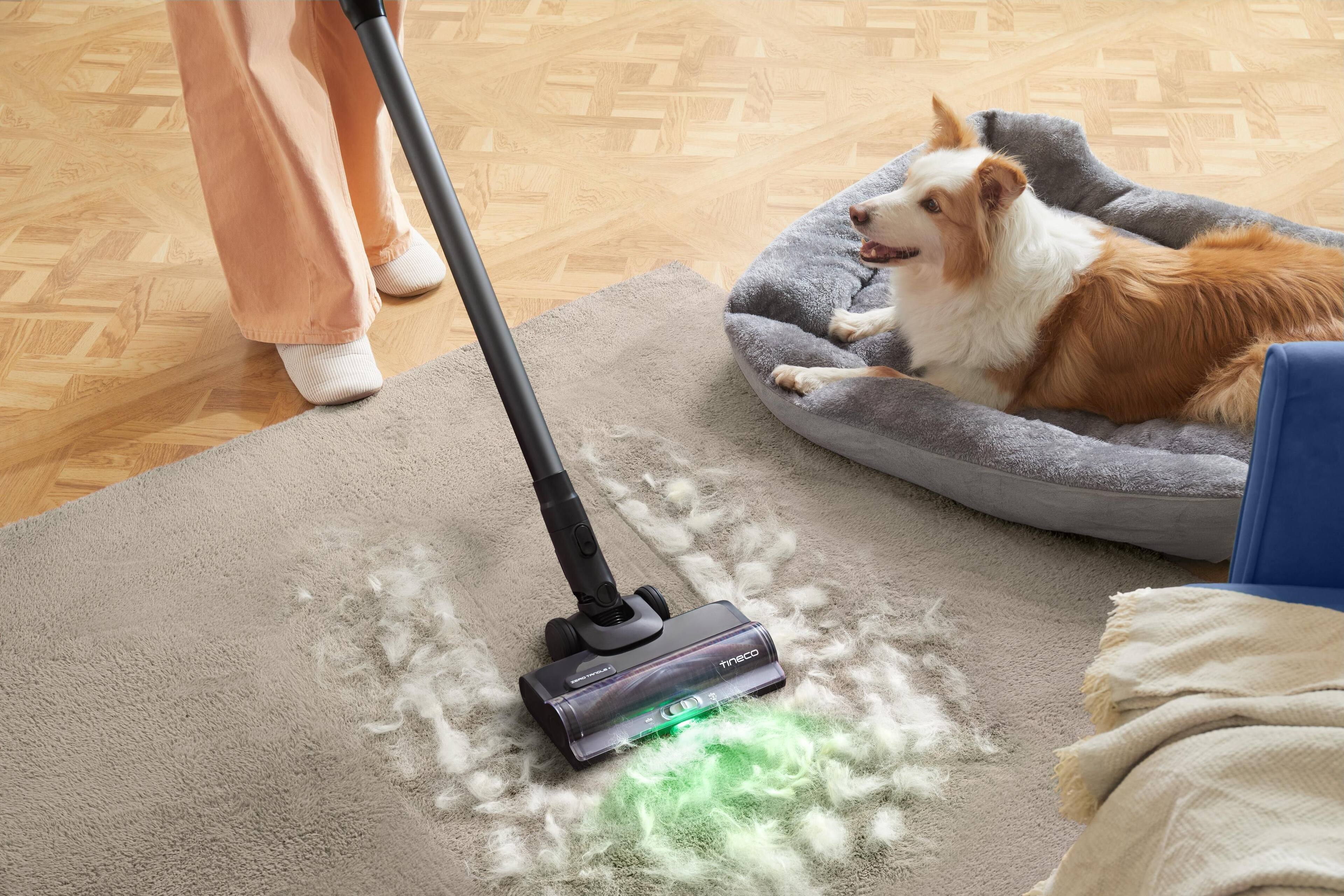 Left. Tineco - Pure ONE S50 Smart Cordless Stick Vacuum.