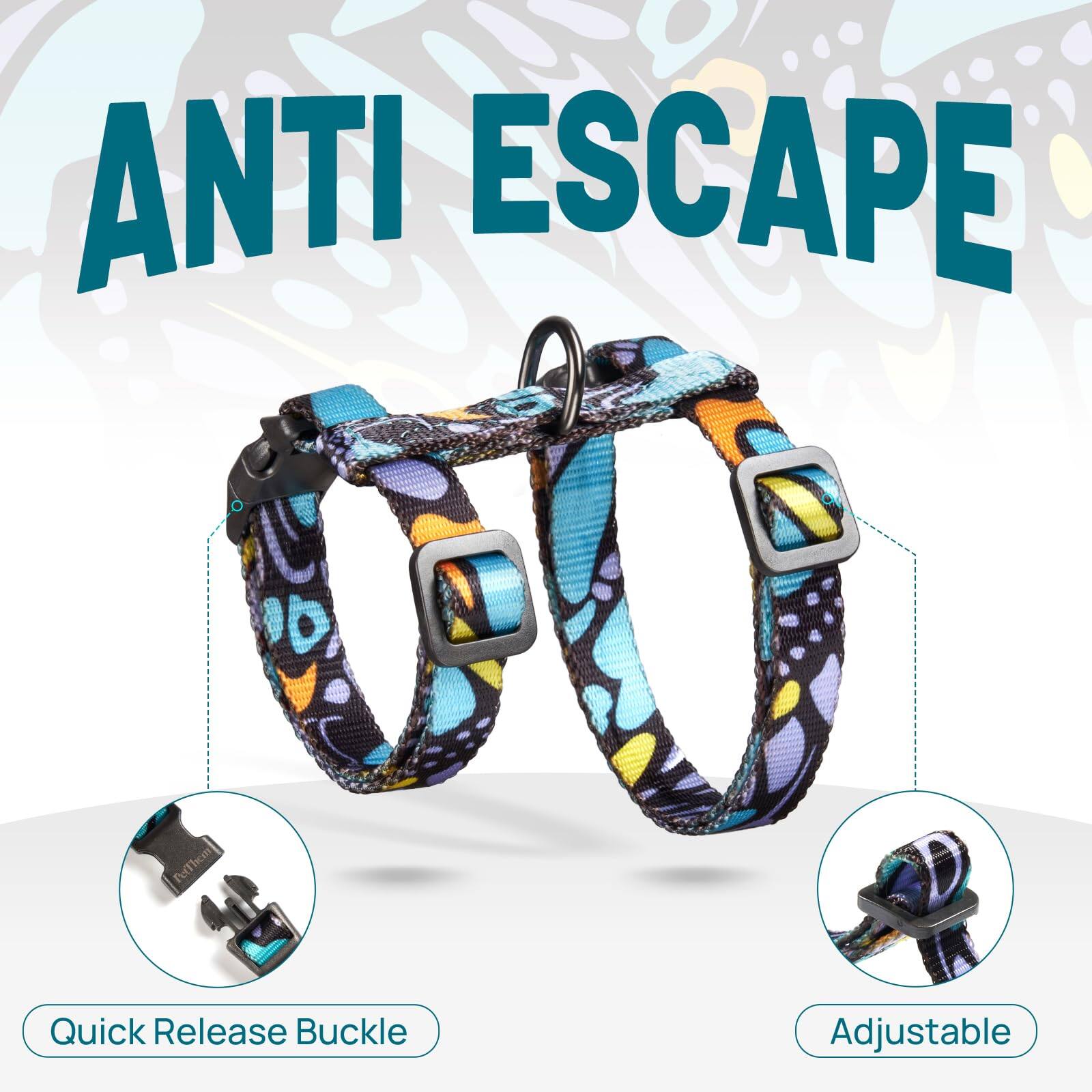 ANTI ESCAPE

Quick Release Buckle

Adjustable