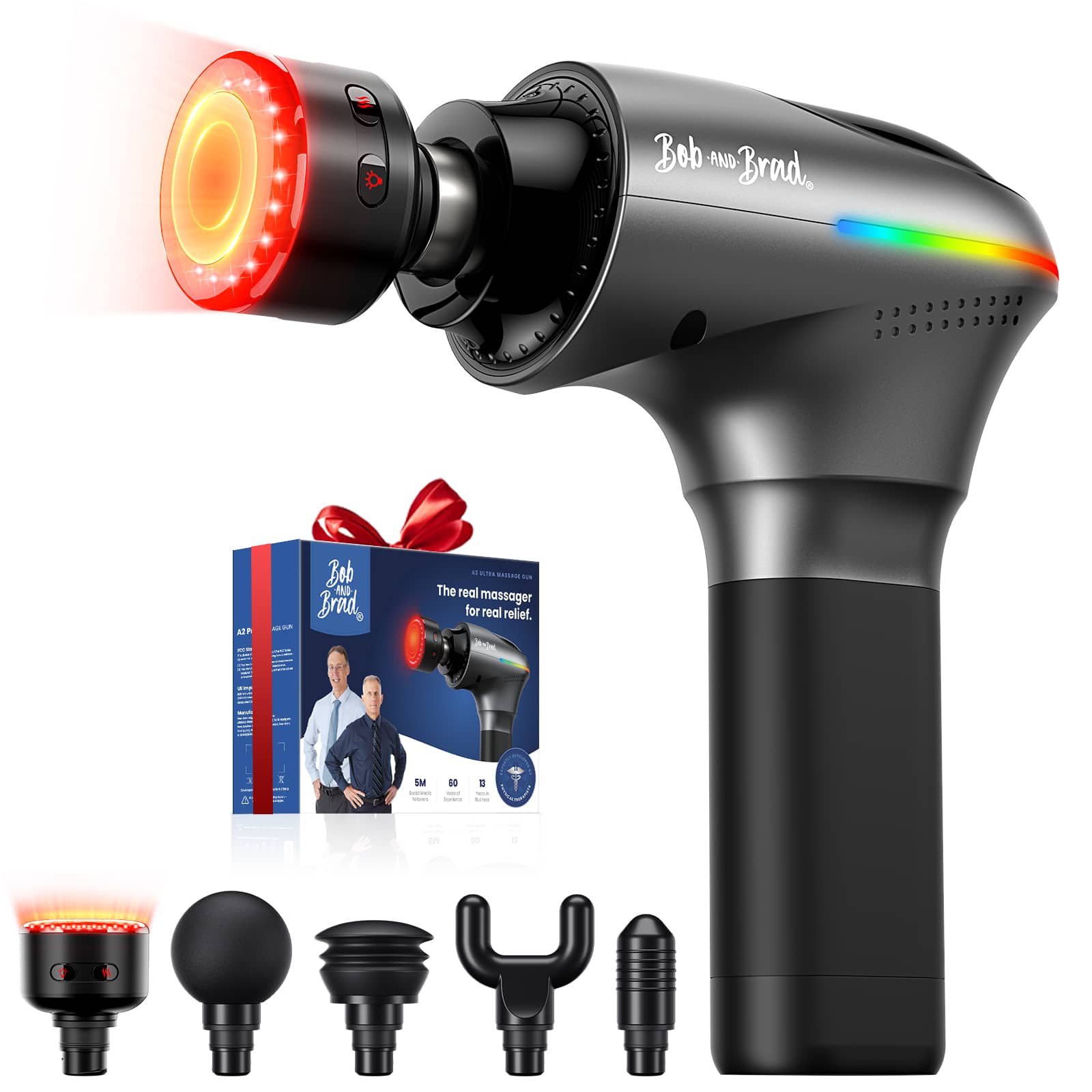 Bob and Brad - A2 Pro Massage Gun - Black