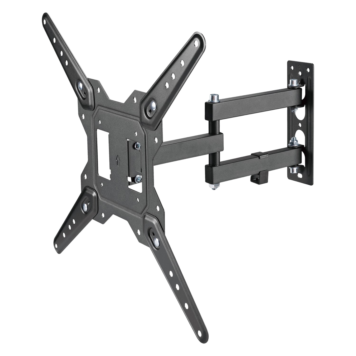 Manhattan - Full-Motion TV Wall Mount for 23" to 55" TVs, 400 x 400 Max VESA, Holds up to 66 Lbs - Black