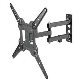 Manhattan - Full-Motion TV Wall Mount for 23" to 55" TVs, 400 x 400 Max VESA, Holds up to 66 Lbs - Black