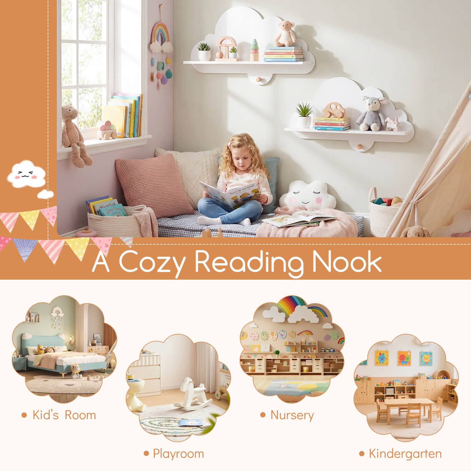 A Cozy Reading Nook  
Kid's Room  
Nursery  
Playroom  
Kindergarten