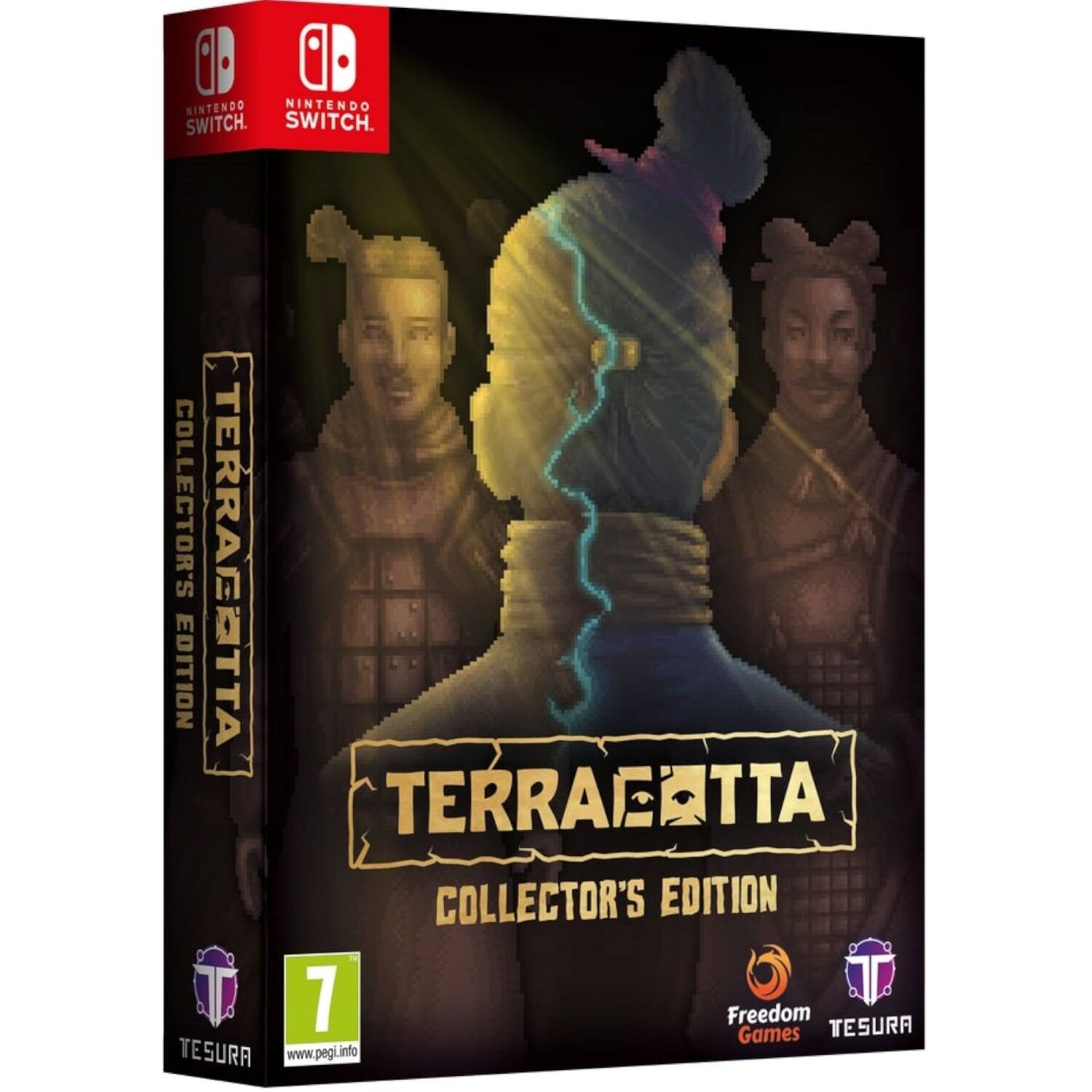 NINTENDO SWITCH  
TERRACOTTA COLLECTOR'S EDITION  
Freedom Games  
TESURA  
www.pegi.info