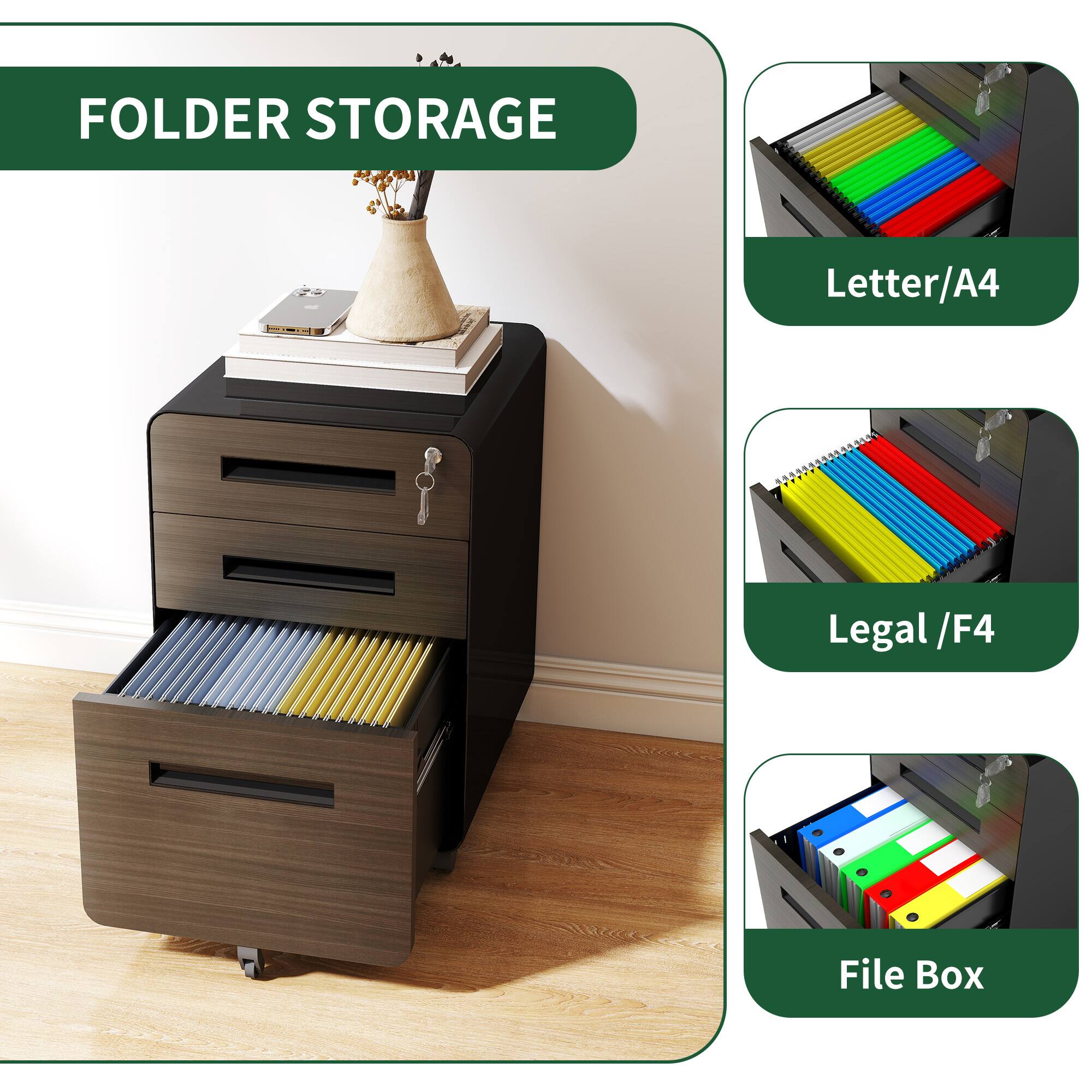 FOLDER STORAGE

Letter/A4

Legal/F4

File Box