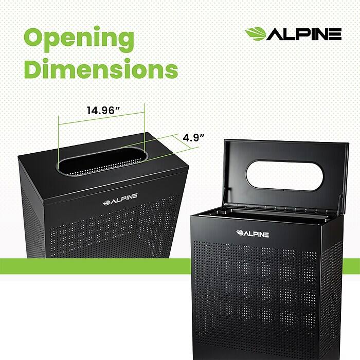 Opening Dimensions ALPINE 14.96" 4.9" ALPINE
