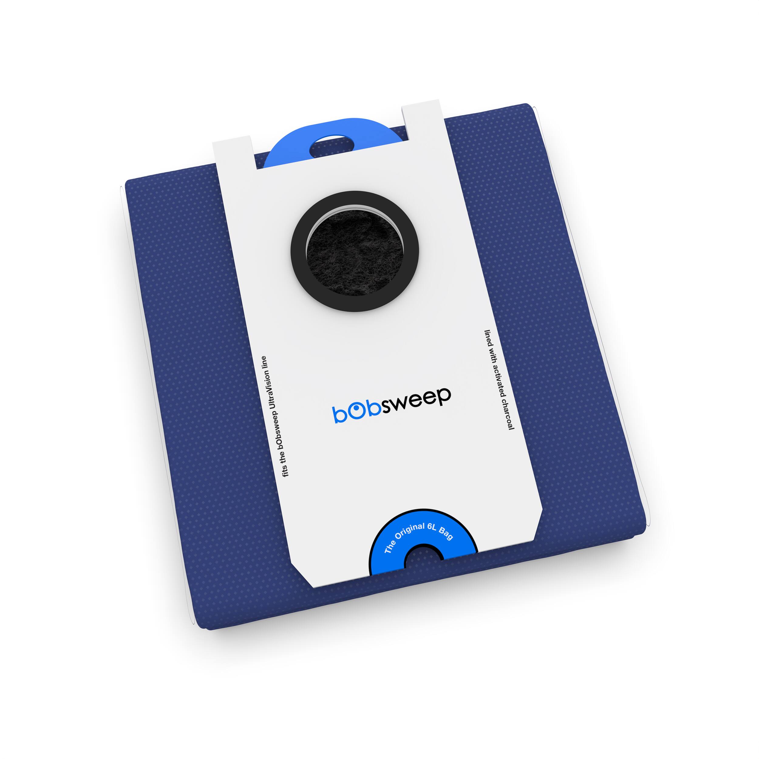 Lined with UltraVision activated bObsweep charcoal  
The Original EL Bag