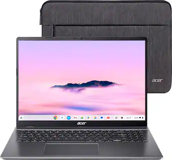 Acer - Chromebook Plus 516 Laptop with Google AI – 16" WUXGA Display - Intel i3-1315U – 8GB LPDDR5 – 128GB UFS – Wi-Fi 6E - Steel Gray