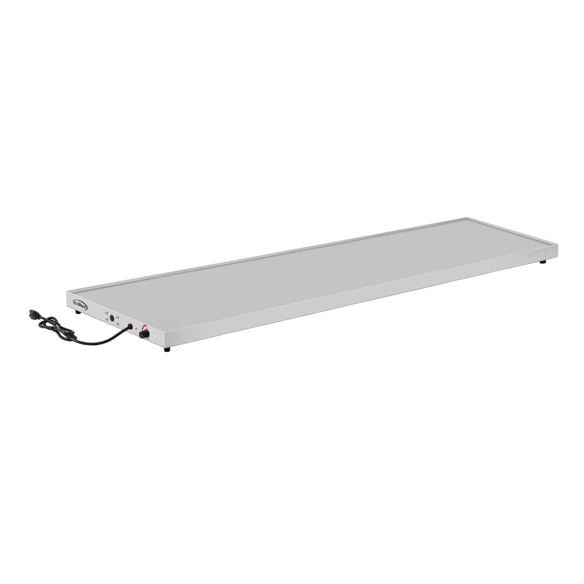 Alt View 3. Koolmore - 60 In. Commercial Warming Shelf - Silver.