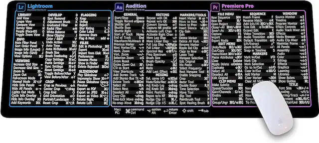 Sure, here is the corrected and grouped text from the image:
**Lightroom:**
- **LIBRARY**
- Loupe View
- Survey View
- Grid View
- Slideshow View
- Info Panel
- Filter Panel
- Sort Order Panel
- View Options
- Increase Grid Size
- Decrease Grid Size
- Zoom In
- Zoom Out
- Toggle Before/After
- Toggle Loupe
- Toggle Slideshow
- Toggle Slideshow Full-screen
- Toggle Slideshow Impromptu
- Toggle Slideshow Normal
- Toggle Slideshow Panels
- Toggle Slideshow Preview Panels
- Toggle Slideshow Center
- Toggle Slideshow Export Lights
- Toggle Slideshow Export Cycle
- Toggle Slideshow Overlay
- Toggle Slideshow Rotate Right
- Toggle Slideshow Keywords
- Toggle Slideshow Rotate Left
- Toggle Slideshow Export Video
- Toggle Slideshow Overlay
- Toggle Slideshow Orientation
- Toggle Slideshow Export
- Toggle Slideshow Export as JPEG
- Toggle Slideshow Export as PDF
- Toggle Slideshow Export as TIFF
