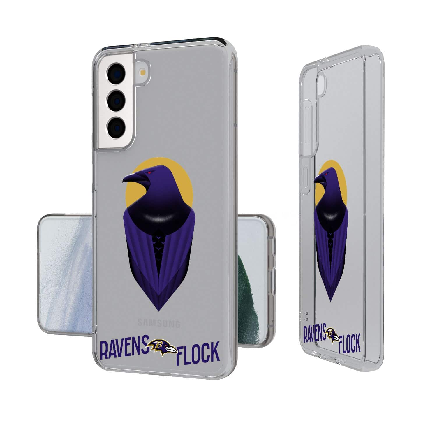 Keyscaper - NFL - Baltimore Ravens Galaxy Clear Case - S25 - Multicolor price history on PriceWatchPro