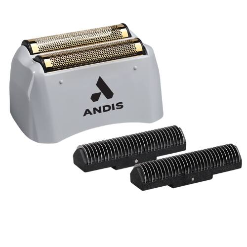 Alt View 2. Andis - Andis ProFoil Lithium Titanium Foil Shaver TS-1 17235 with Replacement Foil & Inner Cutters 17280, Gray.